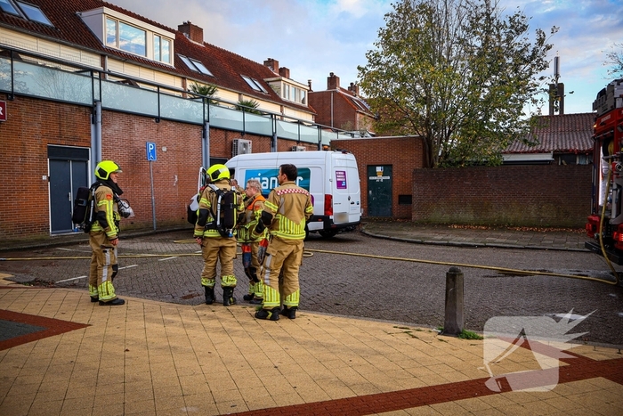 Omgeving afgezet door gaslekkage