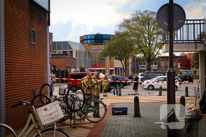 Omgeving afgezet door gaslekkage