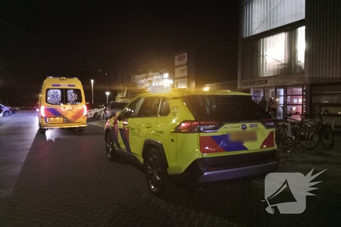 Hulpdiensten ingezet na incident in klimhal