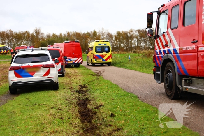 Zoekactie naar persoon te water met traumaheli