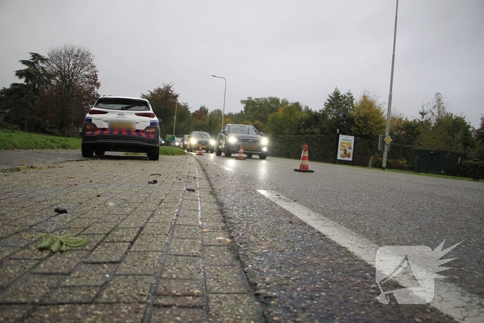 Verkeershinder door kop-staartaanrijding