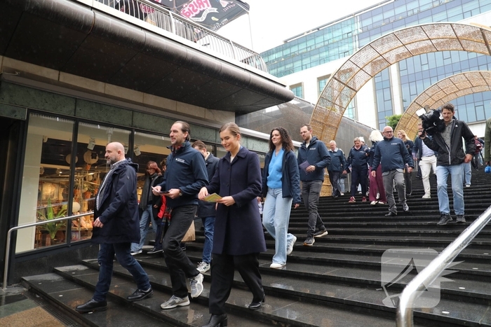 Lidewij de Vos brengt bezoek aan de stad