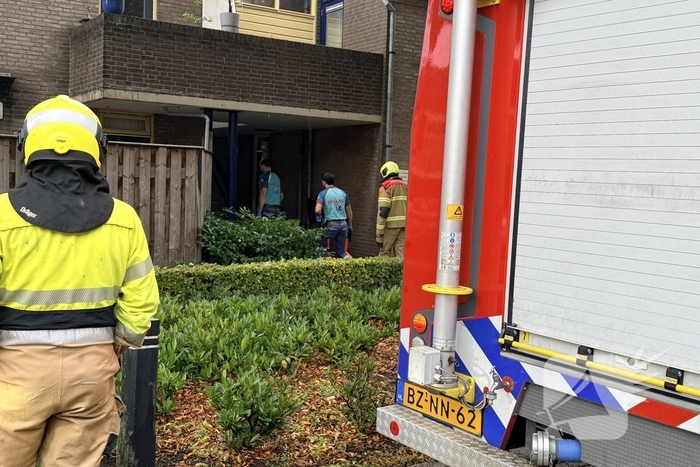 Hulpdiensten ingezet voor gaslekkage