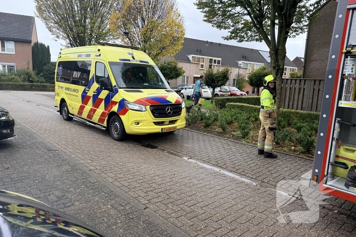 Hulpdiensten ingezet voor gaslekkage