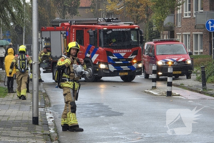 Gaslekkage op bouwterrein ontdekt
