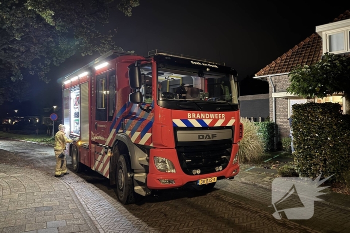 Waterlekkage leidt tot actie van de brandweer