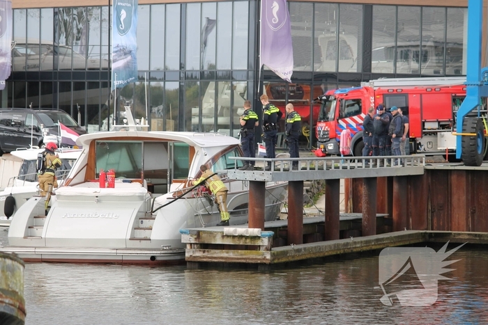 Brand in vaartuig na werkzaamheden