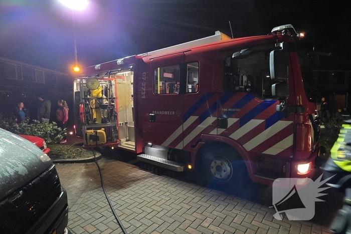 Brand in bijgebouw snel geblust