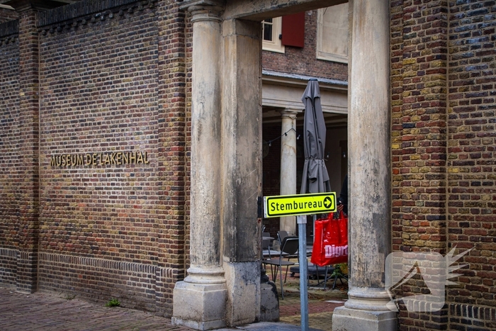 Veel mensen stemmen in de Leidse regio