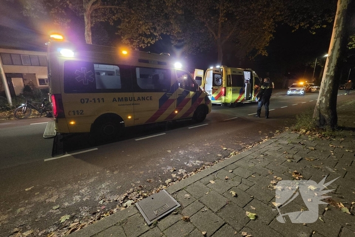 Fietser gewond na val, traumateam opgeroepen