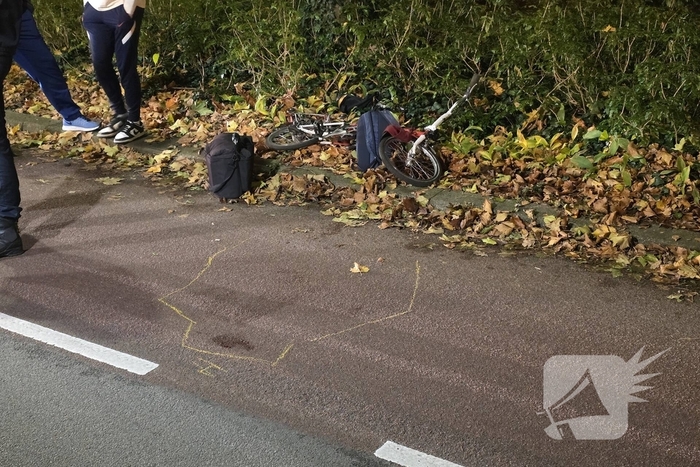 Fietser gewond na val, traumateam opgeroepen