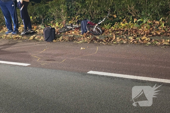Fietser gewond na val, traumateam opgeroepen