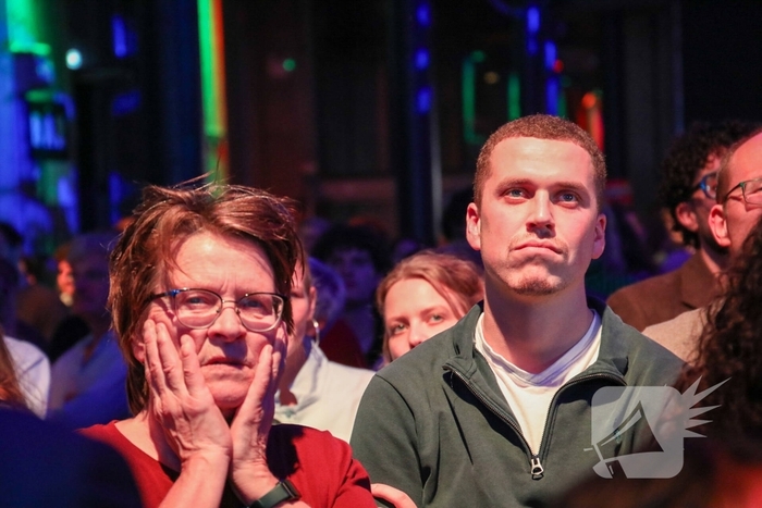 Uitslagavond verloopt anders dan gehoopt