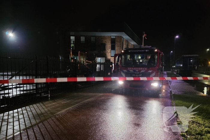 Brandweer onderzoekt ongeval met gevaarlijke stof
