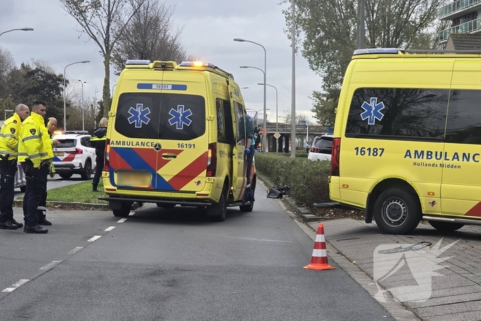 Auto belandt in bosschages