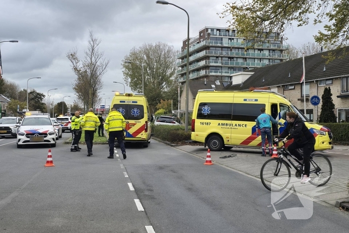 Auto belandt in bosschages