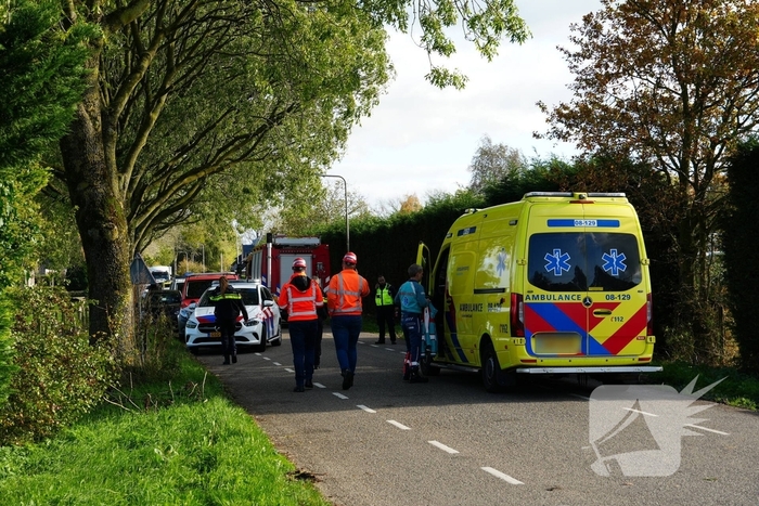 Trein botst op vrachtwagen