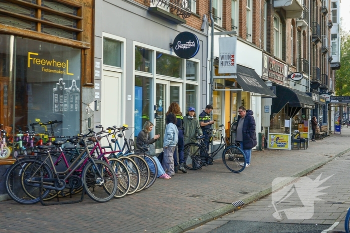 Ruzie in fietsenwinkel leidt tot politie-inzet