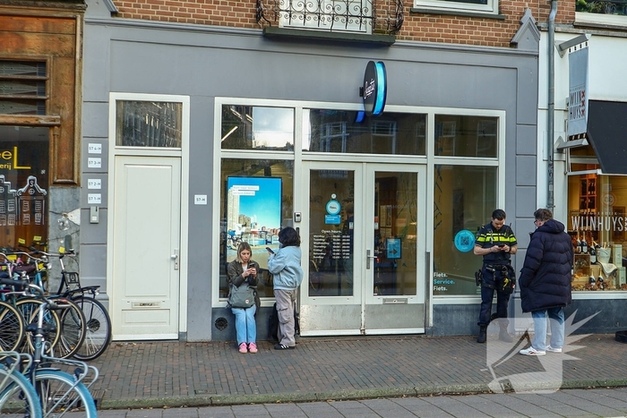 Ruzie in fietsenwinkel leidt tot politie-inzet