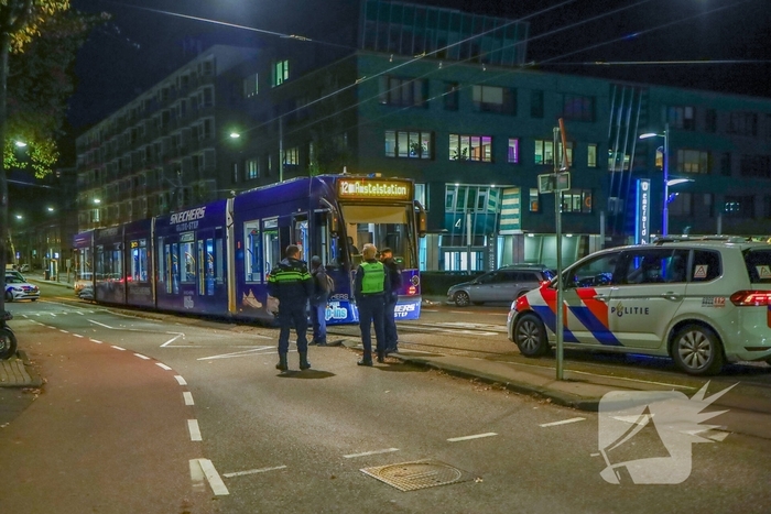 Fietster raakt gewond bij aanrijding met tram