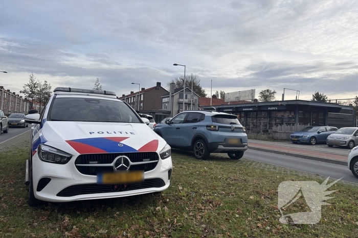 Kop-staart met twee voertuigen