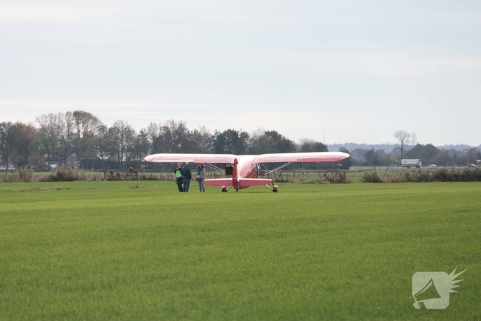 Vliegtuig maakt noodlanding zonder gewonden