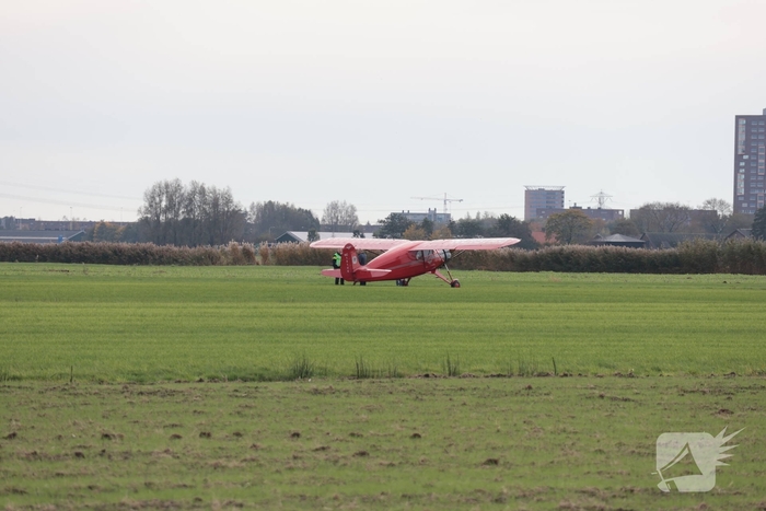 Vliegtuig maakt noodlanding zonder gewonden