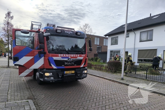 Brand in schuur snel onder controle