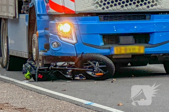 Kind overleden bij aanrijding tussen fatbike en vrachtauto