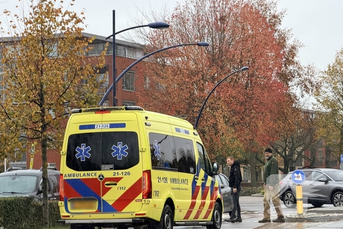Fietser gewond na aanrijding met auto