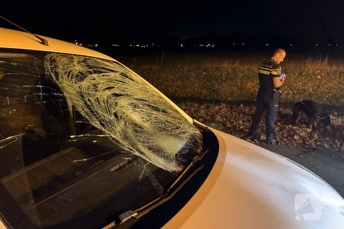 Vrouw gewond na aanrijding met bestelbusje
