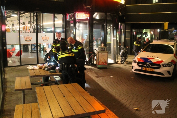 Verdachte vlucht na steekpartij