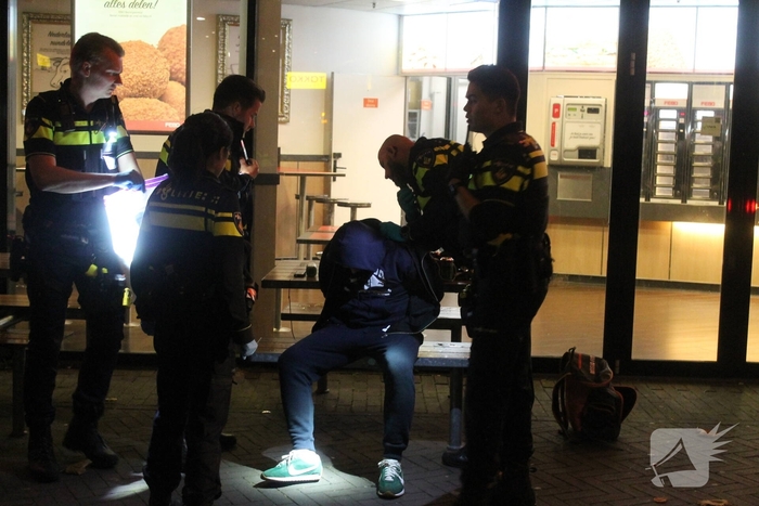 Verdachte vlucht na steekpartij