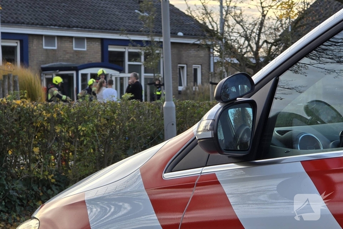School ontruimd door brand