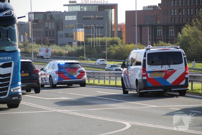 Zwaar ongeval tussen motor en voertuig leidt tot gewonde