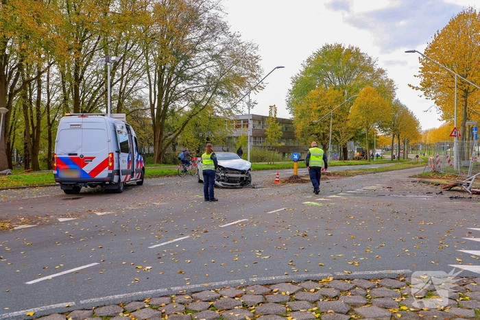 Zwaar ongeval tussen motorfiets en auto