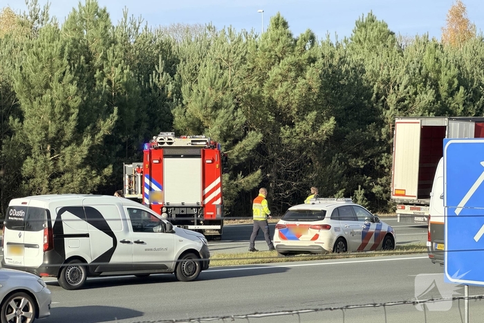 Meerdere voertuigen betrokken bij ongeval
