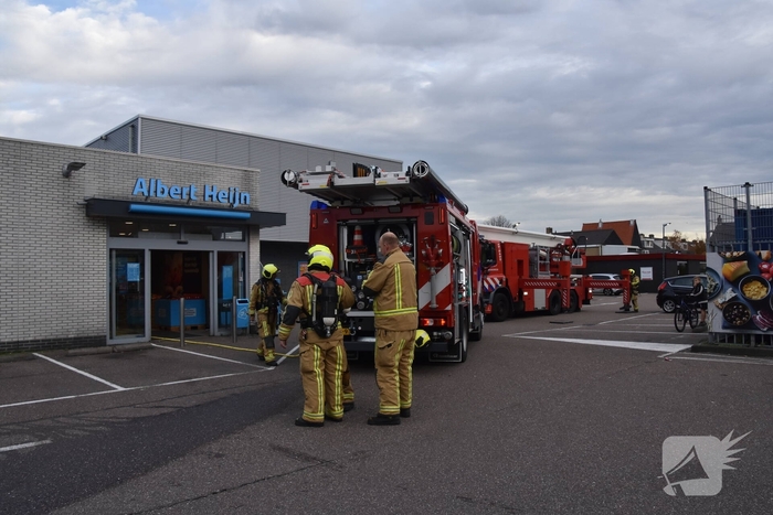 Winkelbrand vraagt snelle brandweerinzet