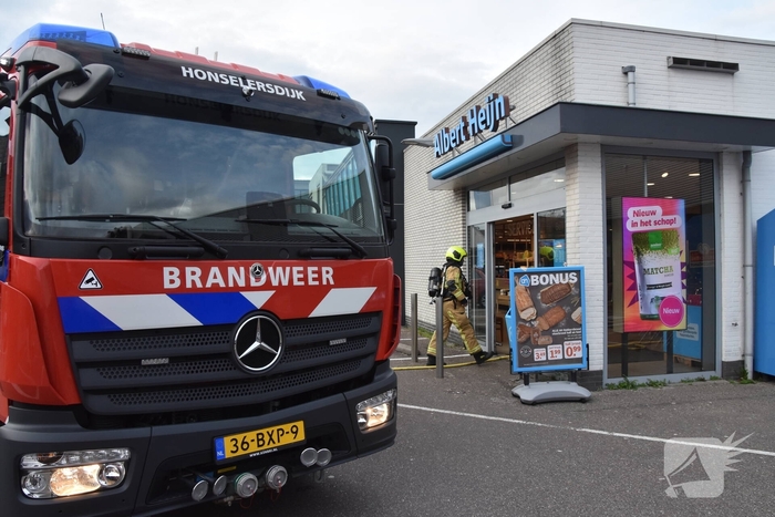 Winkelbrand vraagt snelle brandweerinzet