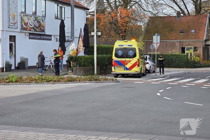 Fietser gewond bij aanrijding met automobilist