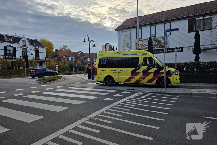 Fietser gewond bij aanrijding met automobilist