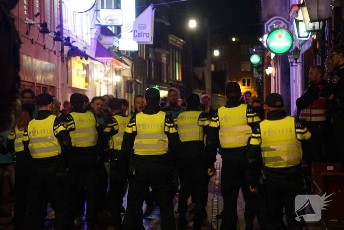 Binnenstad toneel van grote politie oefening