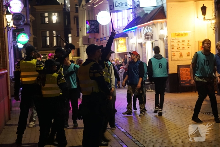 Binnenstad toneel van grote politie oefening