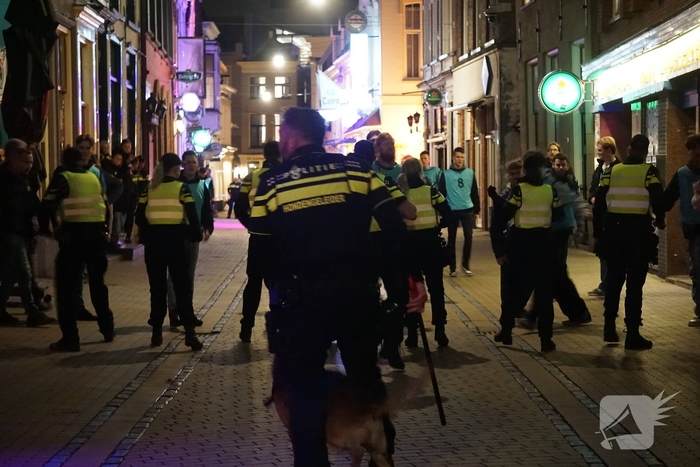 Binnenstad toneel van grote politie oefening