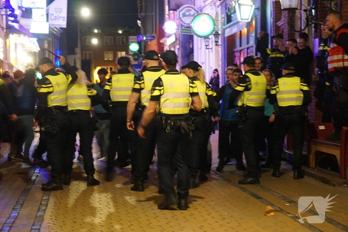 Binnenstad toneel van grote politie oefening