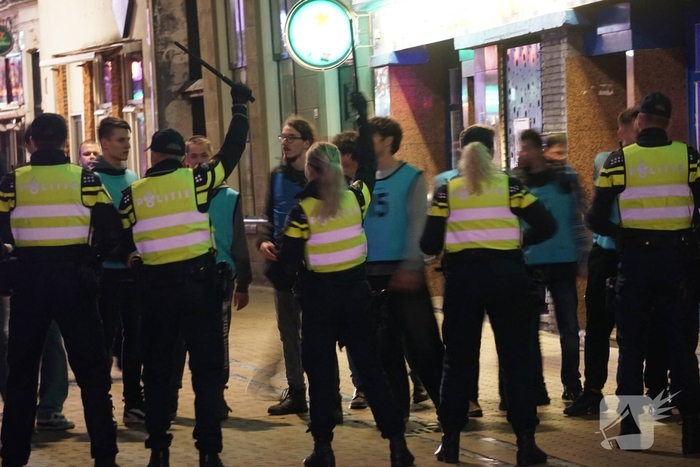 Binnenstad toneel van grote politie oefening