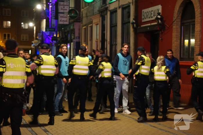 Binnenstad toneel van grote politie oefening