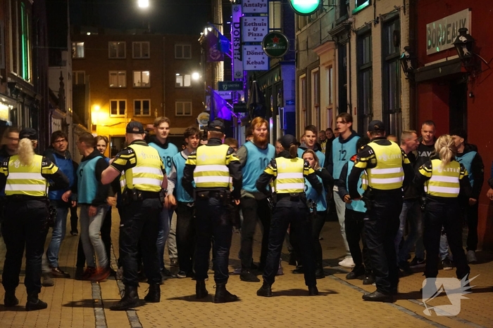 Binnenstad toneel van grote politie oefening