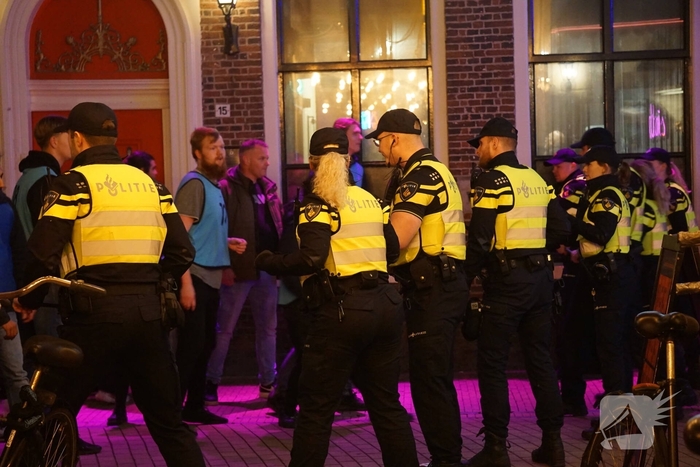 Binnenstad toneel van grote politie oefening