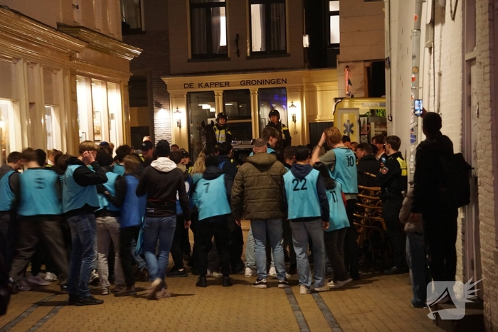 Binnenstad toneel van grote politie oefening